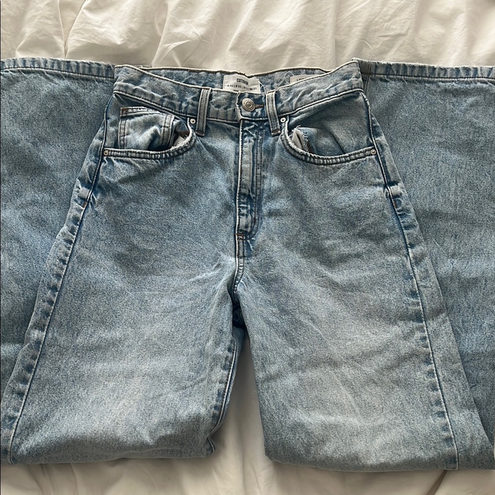 Cotton On Blue Loose Straight Jean